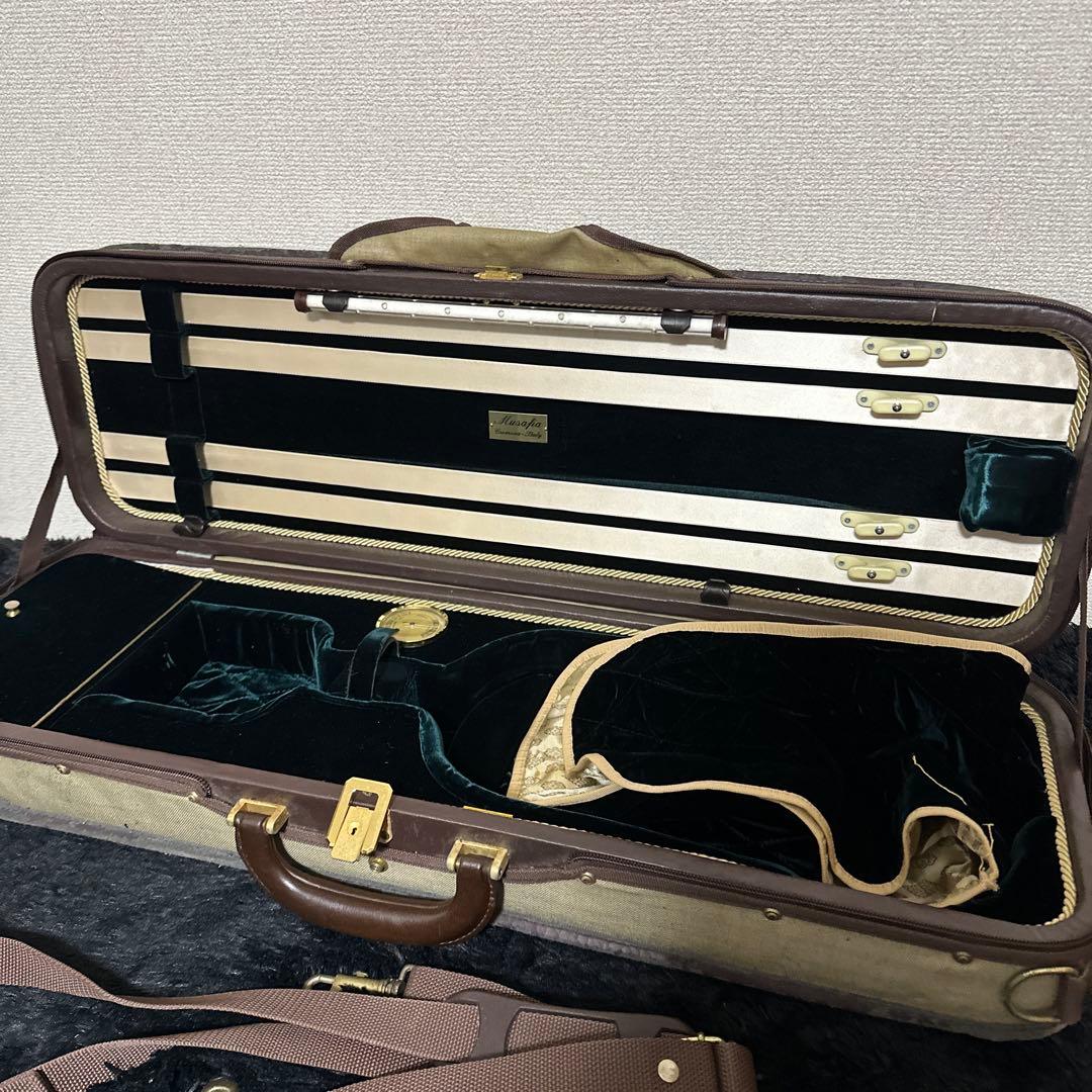 musafia バイオリンケース 4/4サイズ ハードケース 弦楽器