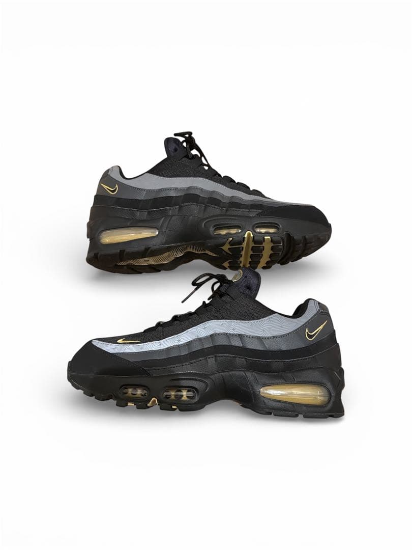 靴 Nike Air Max 95 OG \"Black/Buff Gold\"