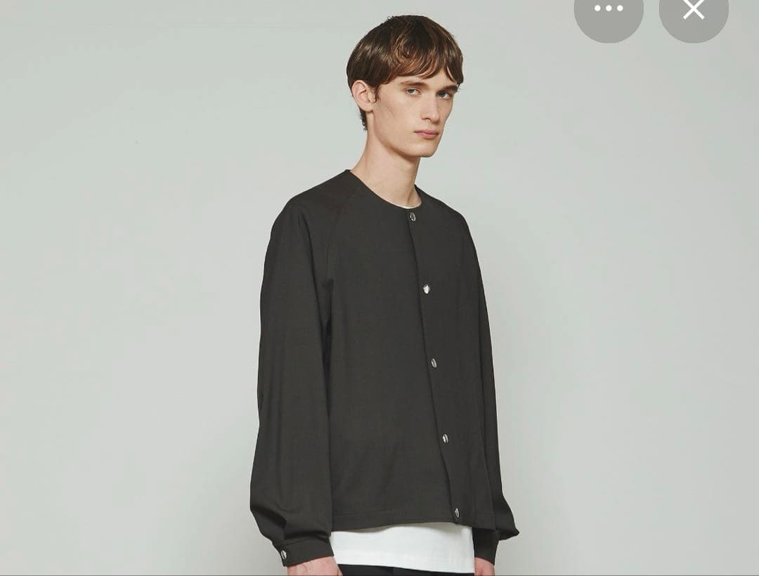 ジャケット・アウター The Reracs COLLARLESS RAGLAN BLOUSON 46