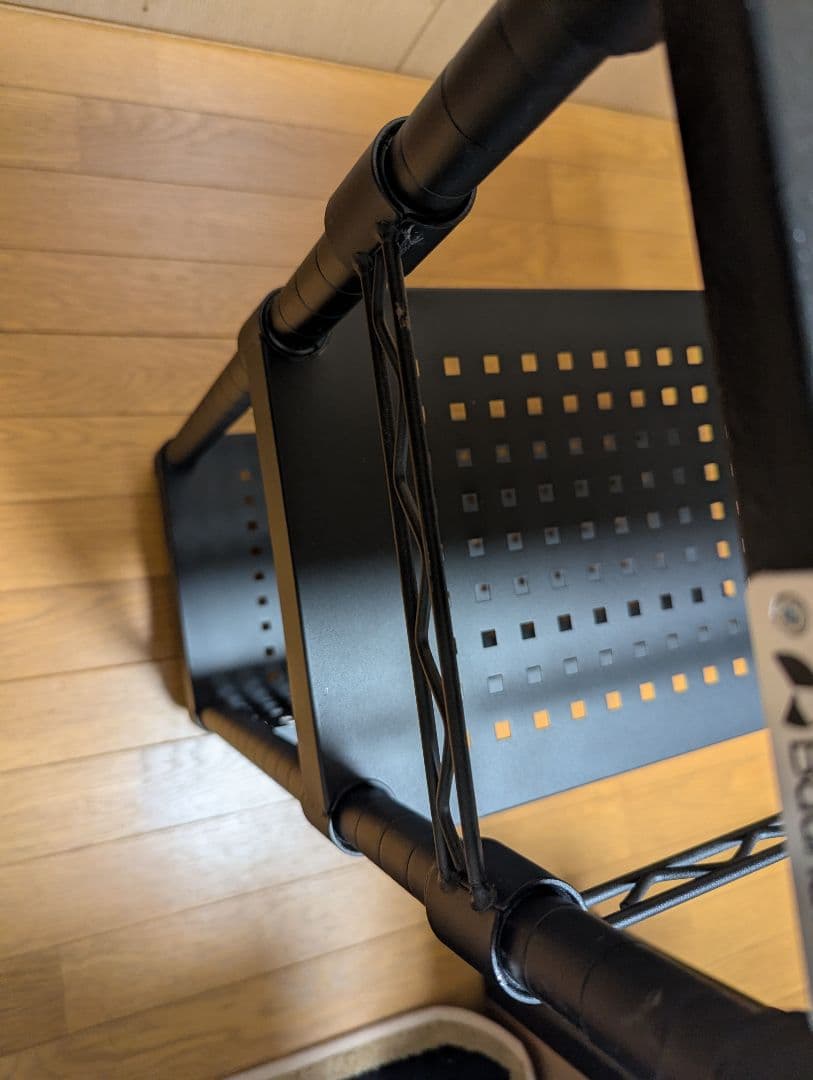 バウヒュッテ デスクサイドラック ブラック BHS-600SM-BK