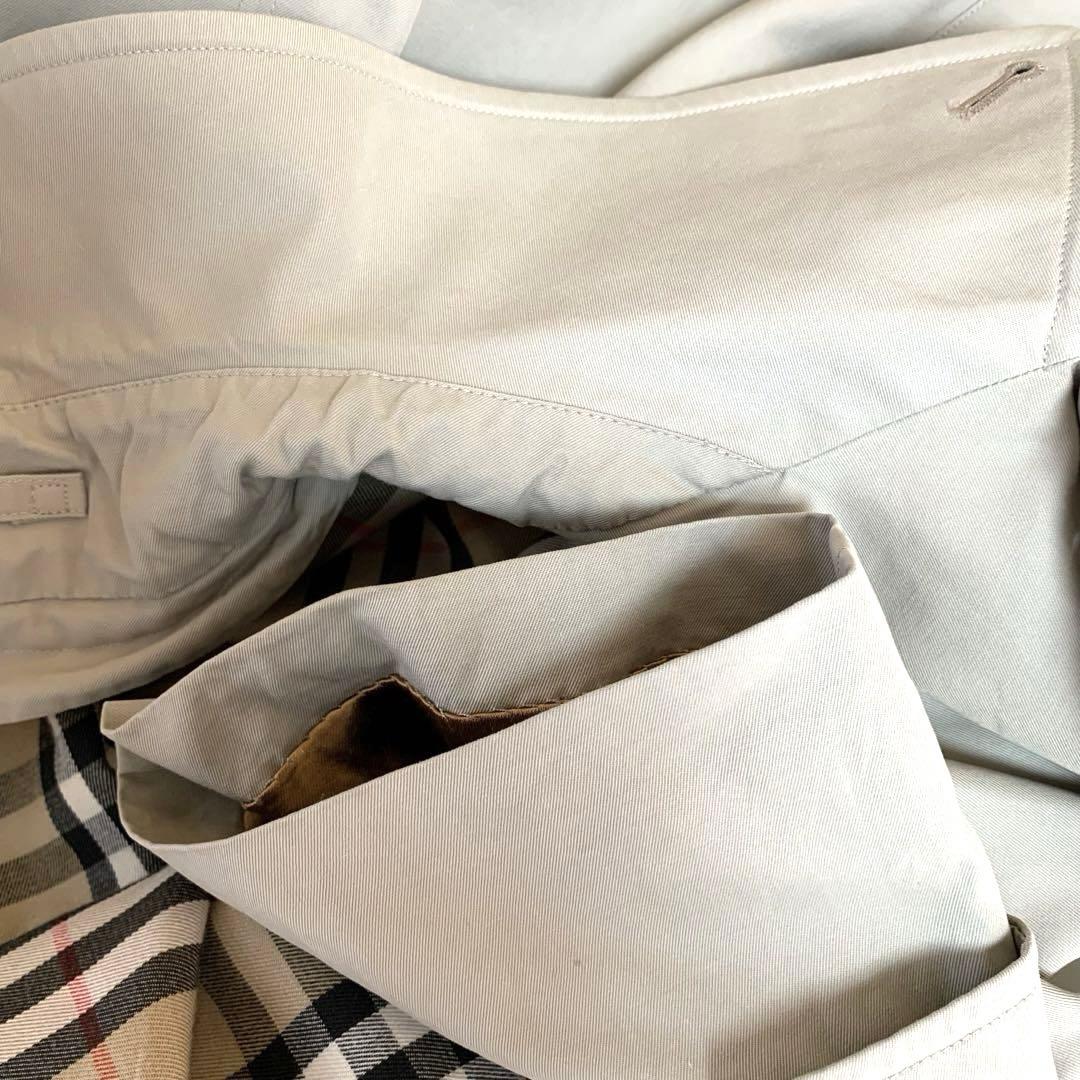 バーバリー　Ｂurberrys' ステンカラーコート　イギリス製　ライナー付