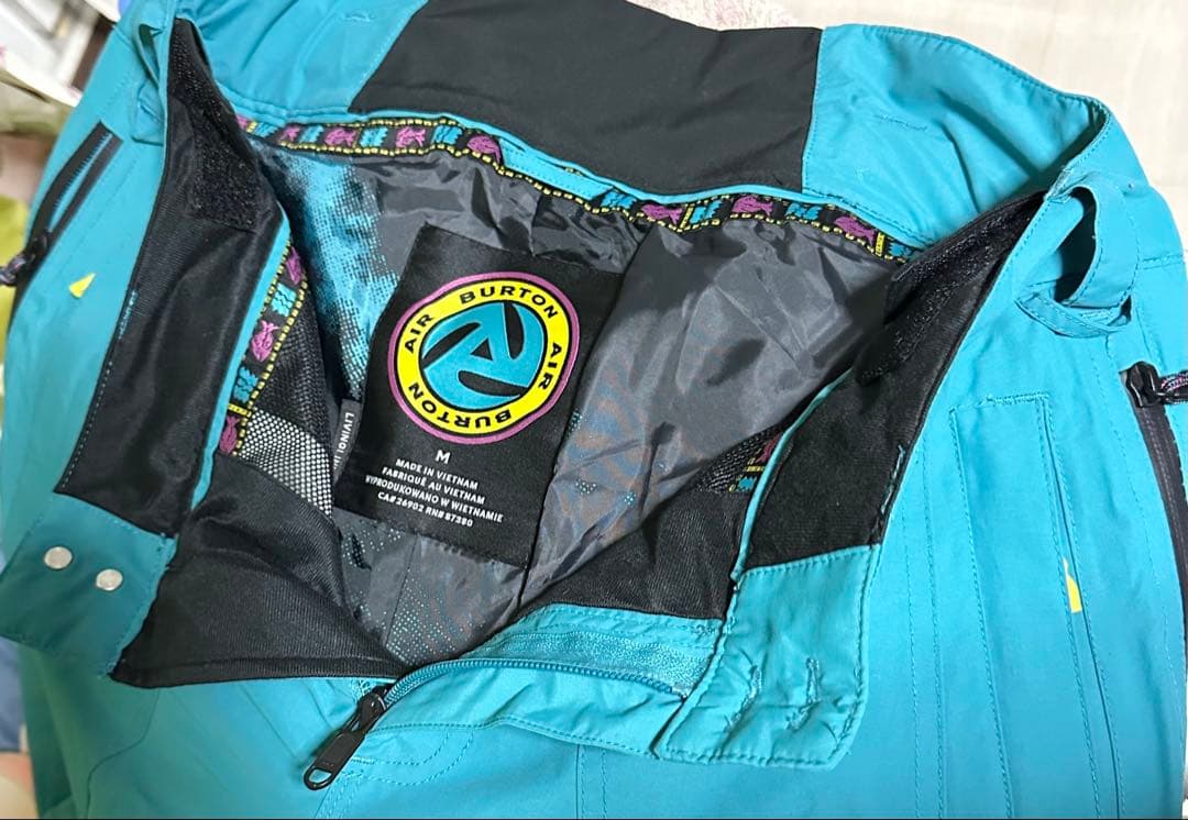 BURTON AIR スノーボードウェア ジャケット＆パンツ Mサイズ