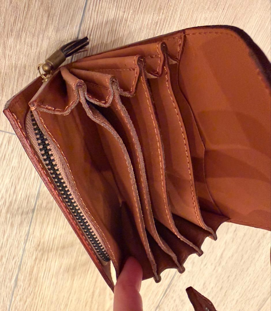 新品未使用♡フェリージ日本製 二つ折り財布 3500