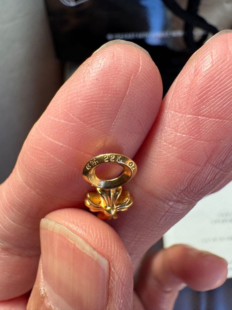 Chrome Hearts 確実正規品　スタックCHプラスチャーム22k