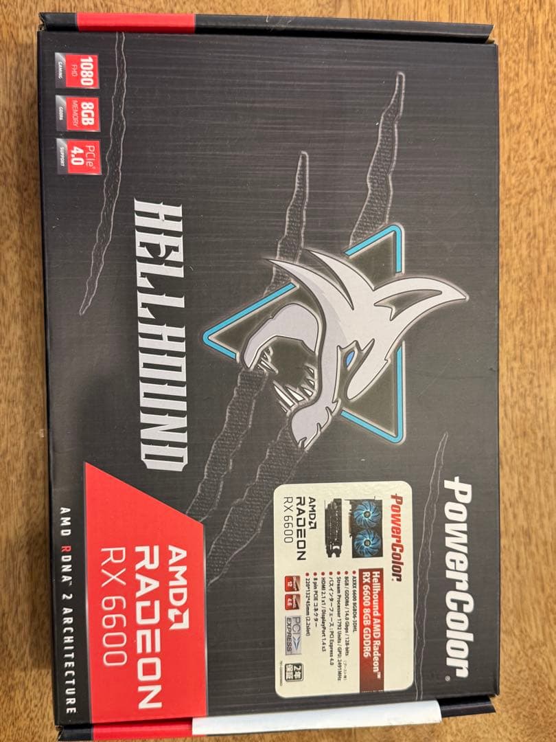 グラフィックボード・グラボ・ビデオカード Powe Color RX6600 8GB