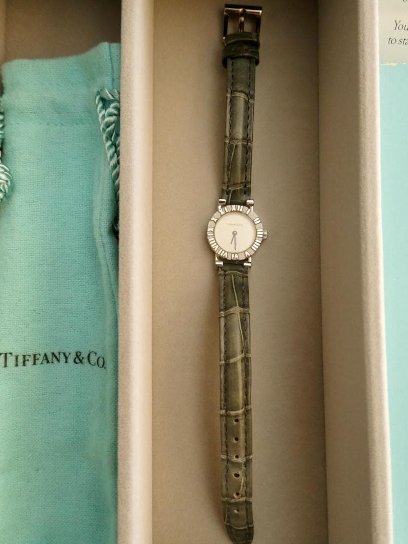 ティファニー アトラス腕時計 ＊美品・保証書付（電池交換：2025年11月）