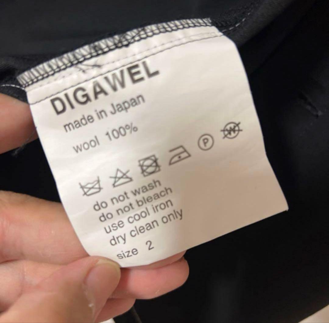 DIGAWEL shirts cardigan ディガウェル