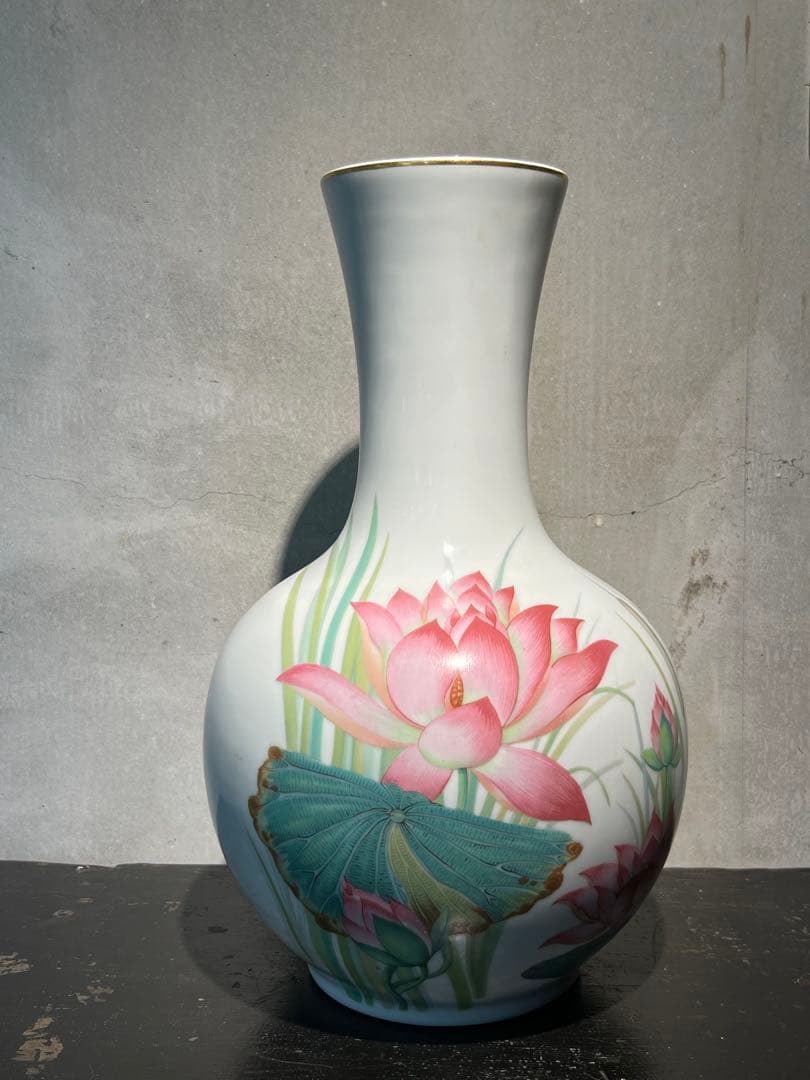 PORCELAINE DE PARIS／ポーセリン・ド・パリス 手彩花入／花器