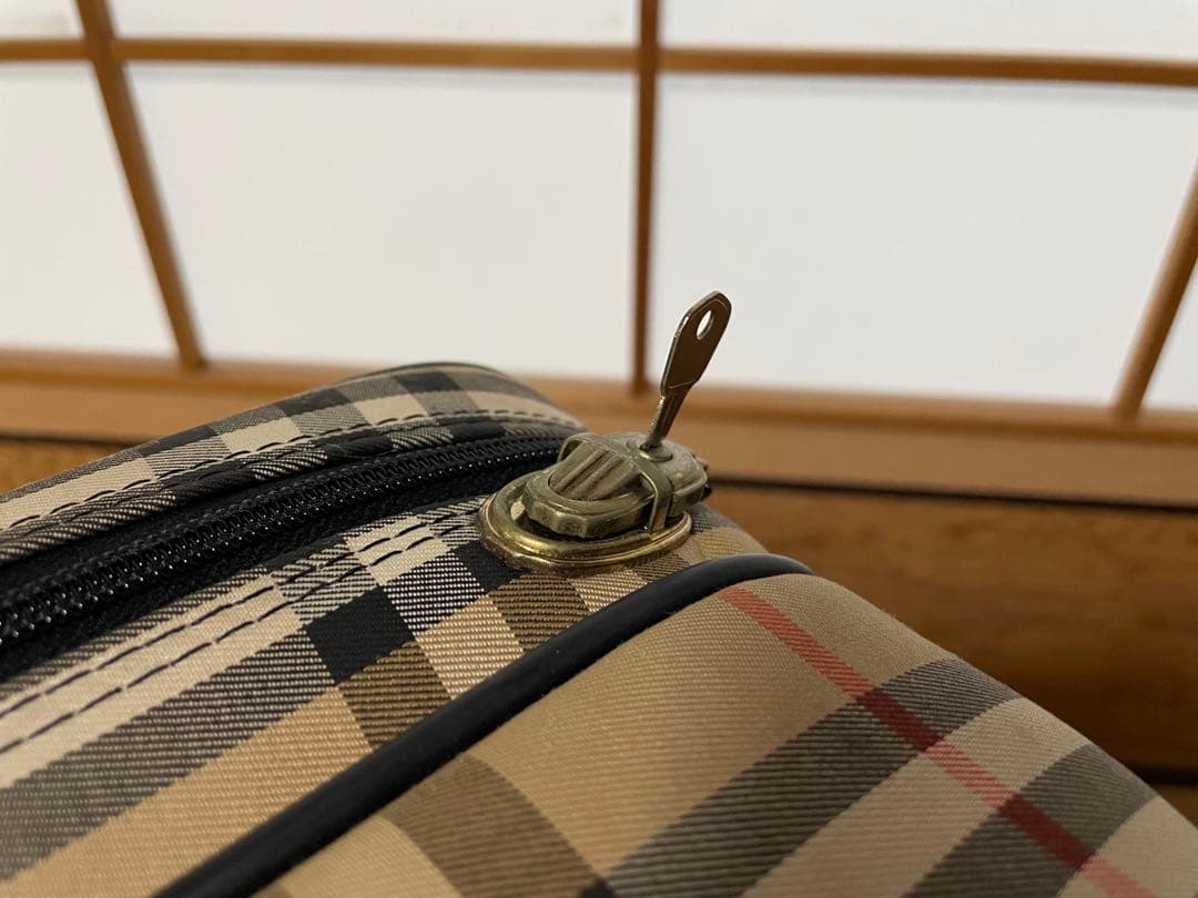 ビンテージ【BURBERRY】バーバリーボストンバッグ