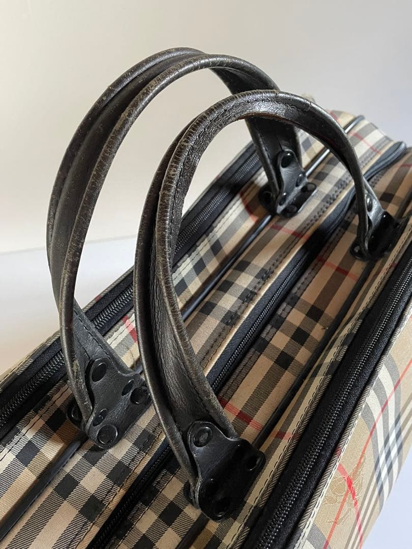 ビンテージ【BURBERRY】バーバリーボストンバッグ