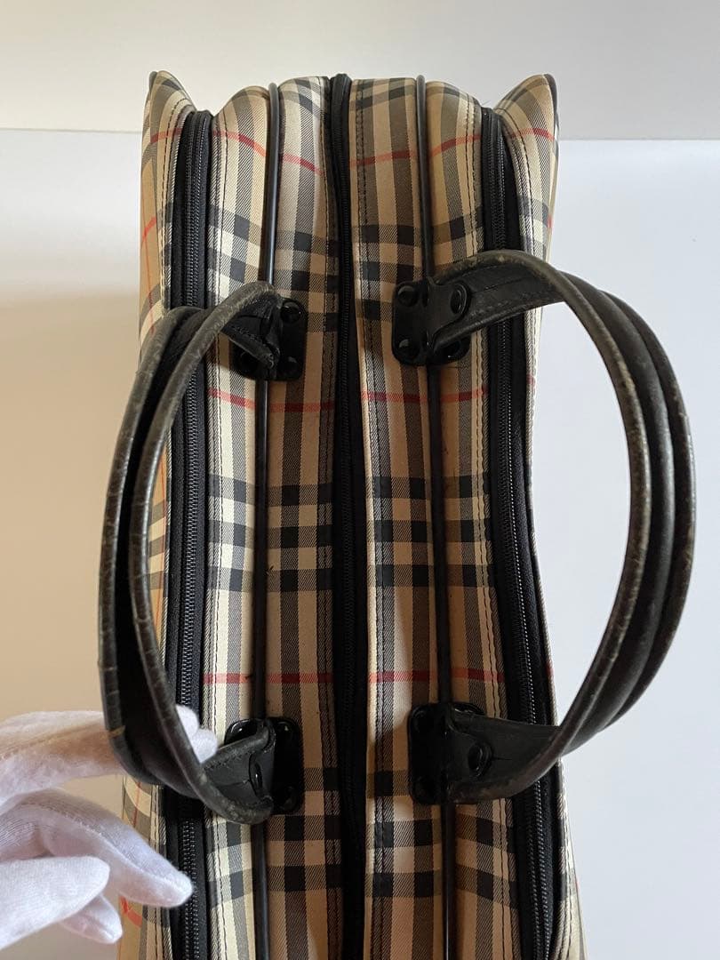 ビンテージ【BURBERRY】バーバリーボストンバッグ