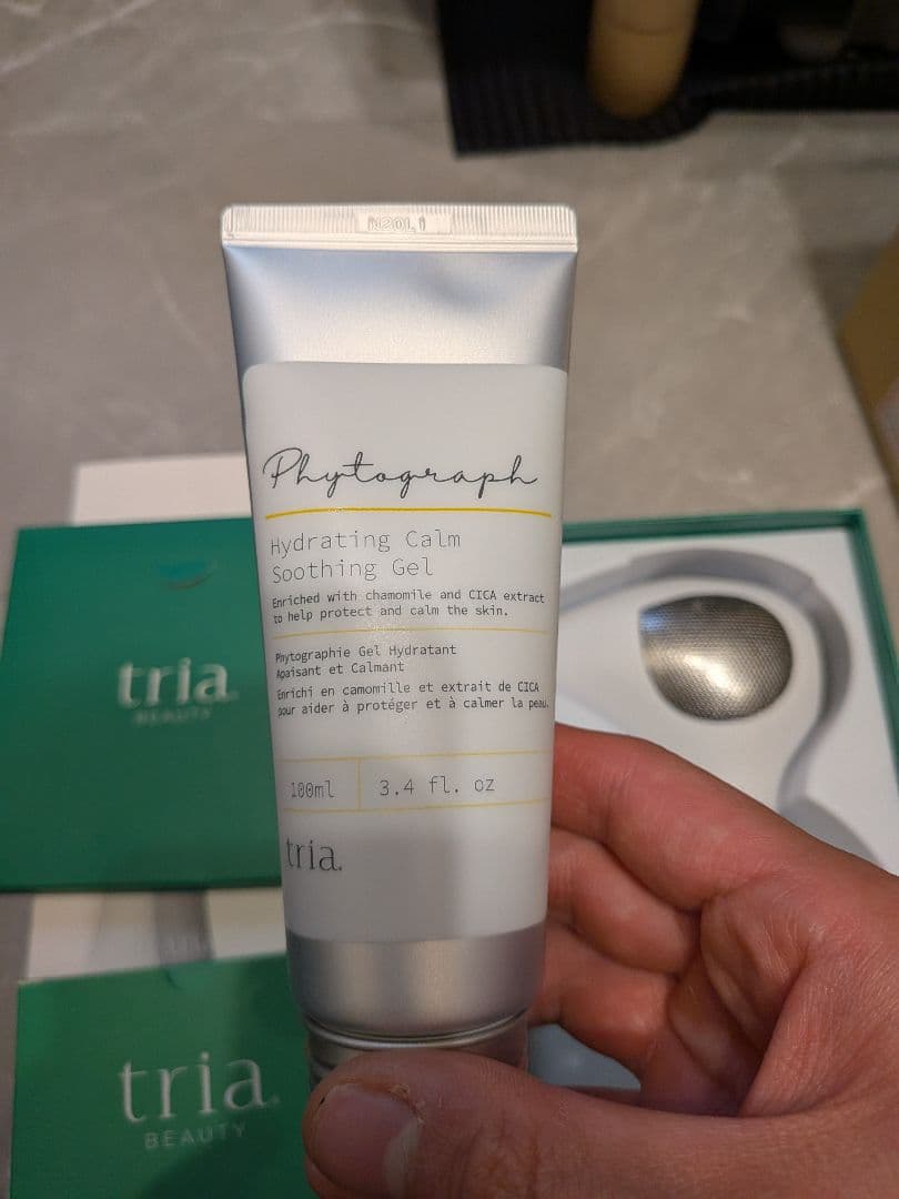 tria トリア・ヘアーリムーバルレーザ 4X 　脱毛器　男女兼用