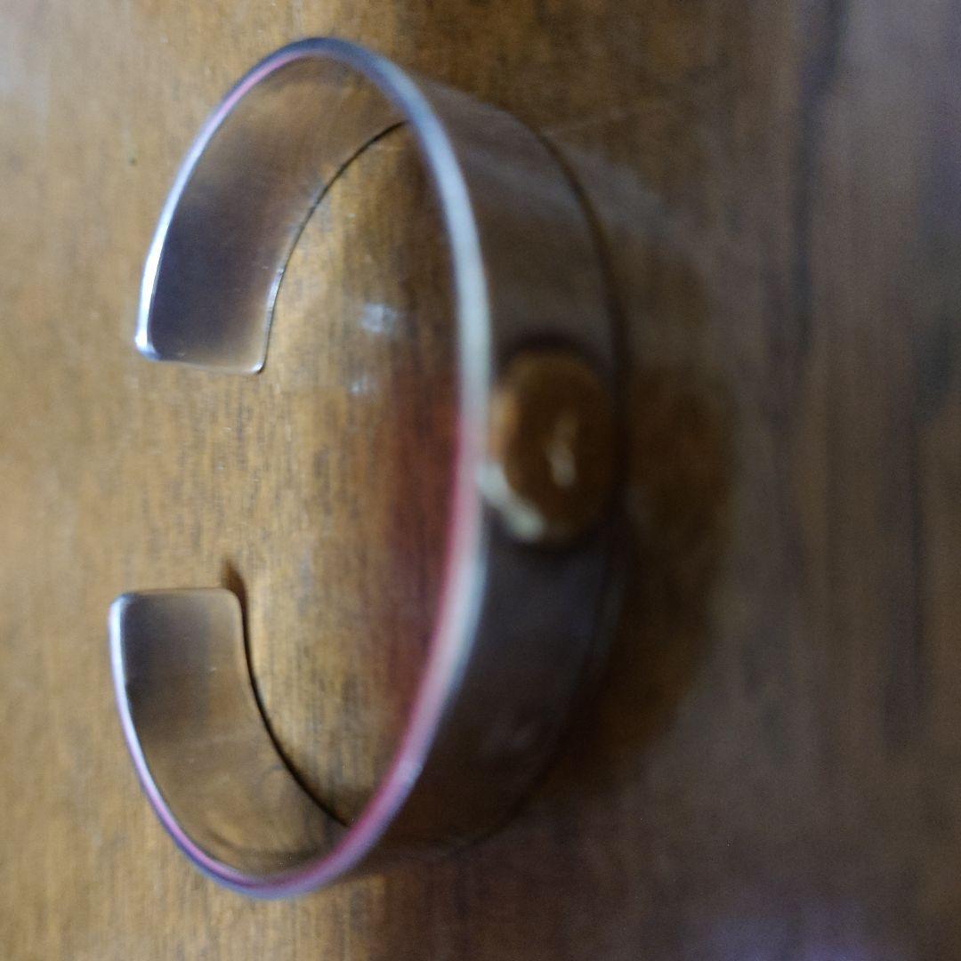 シルバー ゴールド オープンバングル