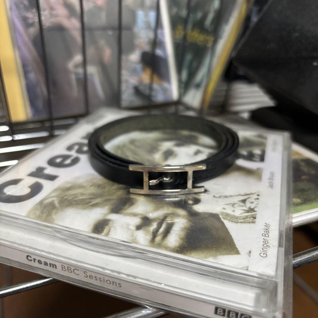 エルメス HERMES レザーブレスレットビーアピドゥブルトゥール