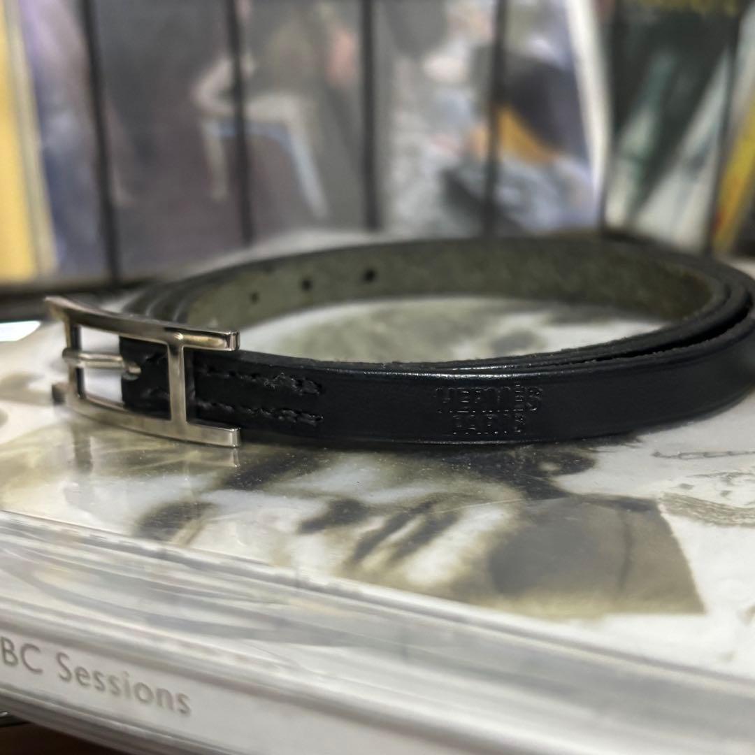 エルメス HERMES レザーブレスレットビーアピドゥブルトゥール