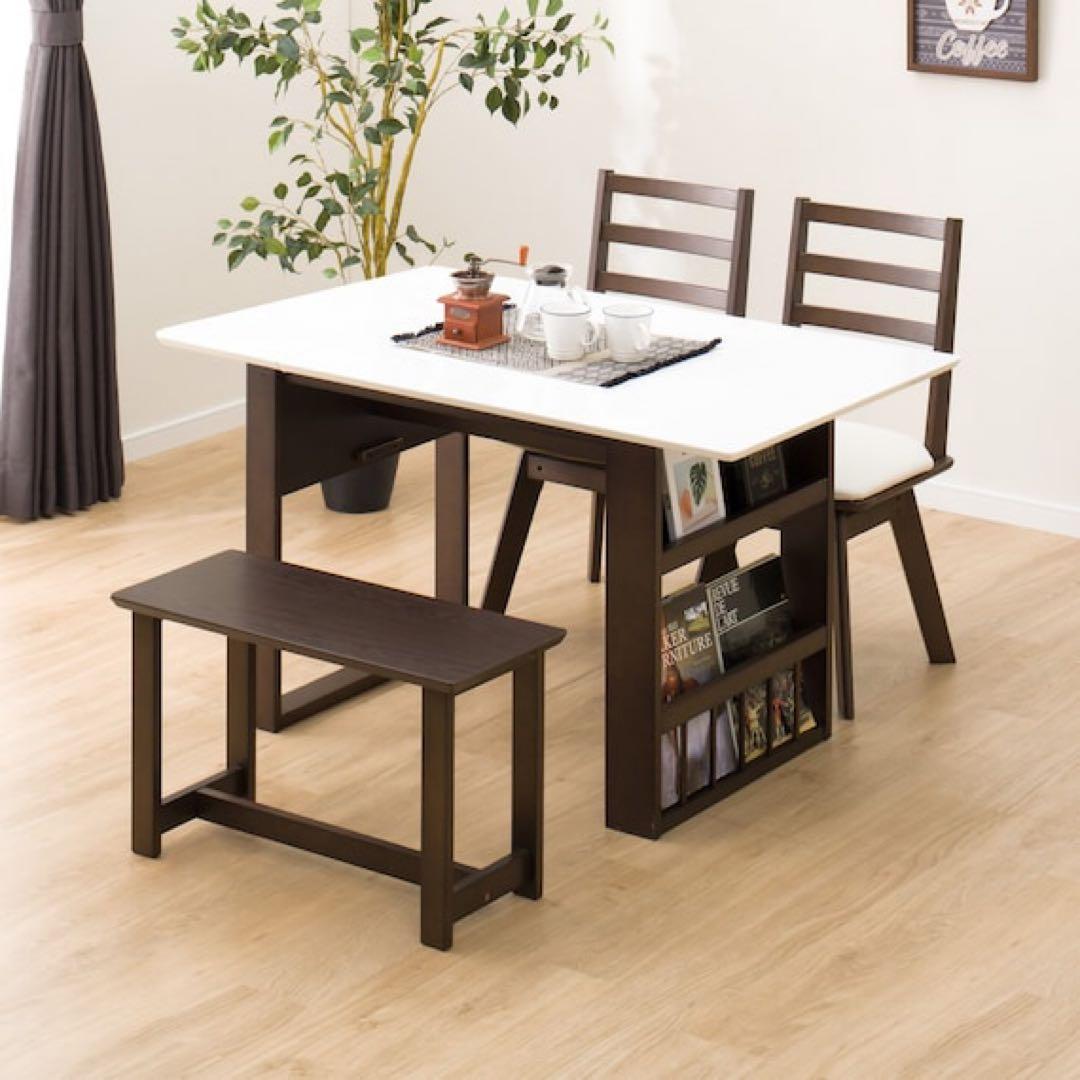 【直接取引き限定】ニトリ　伸長式ダイニングテーブルセット