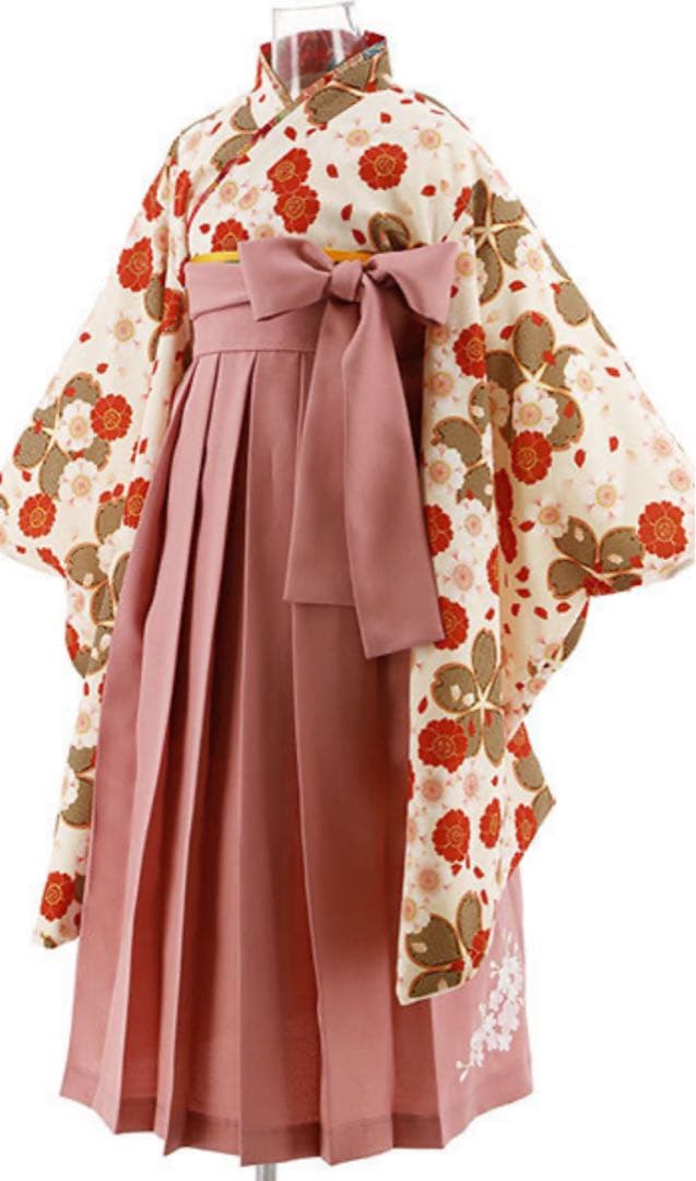 美品　キャサリンコテージ　着物　袴　四点セット　120cm ピンク　人気　即日
