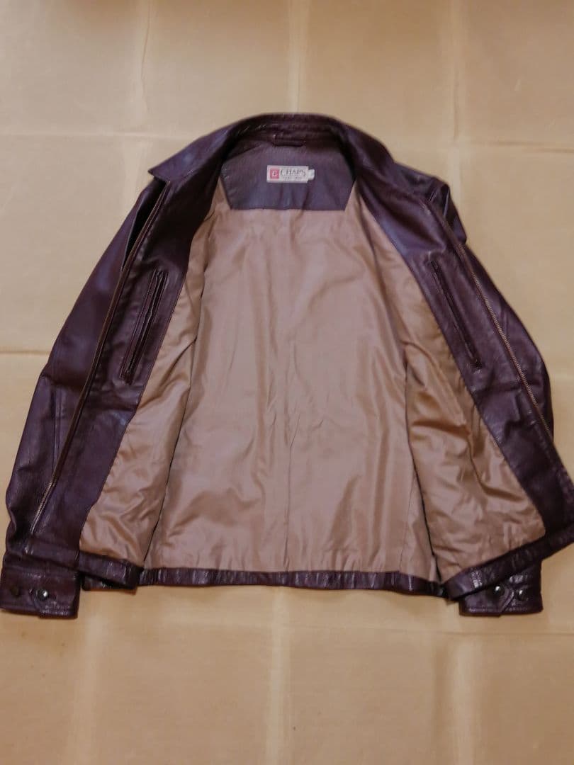 に*た様 90's CHAPS Mサイズ　本革G4ジャケット　box fit