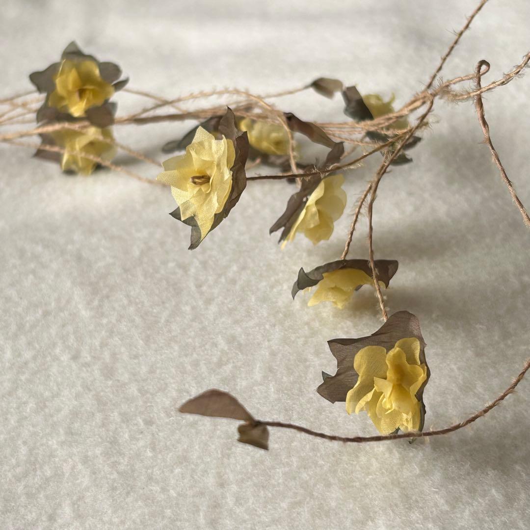 【染め布花】布染め花いろいろ　花束　リース　コサージュ　インテリア素材