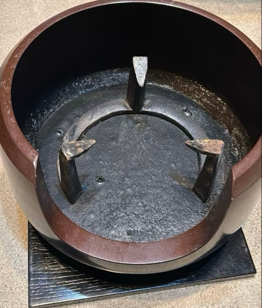 風炉、五徳、敷板　3点セット 価格見直し