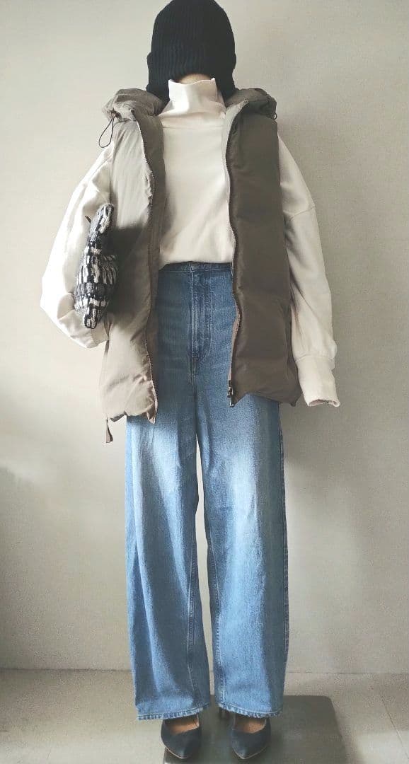 plage　HAKUU ダウンベスト