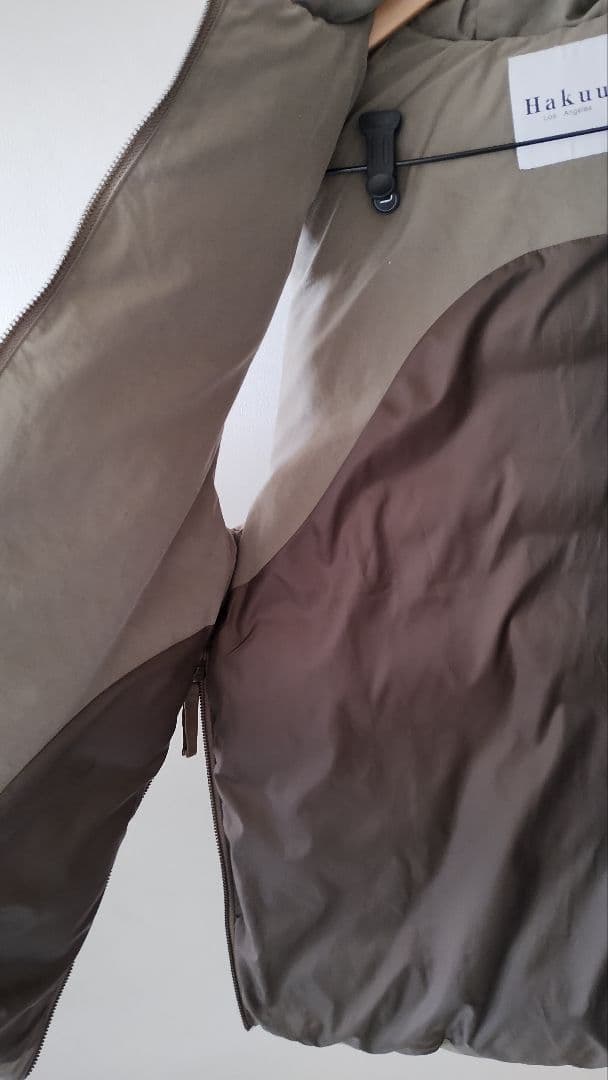 plage　HAKUU ダウンベスト
