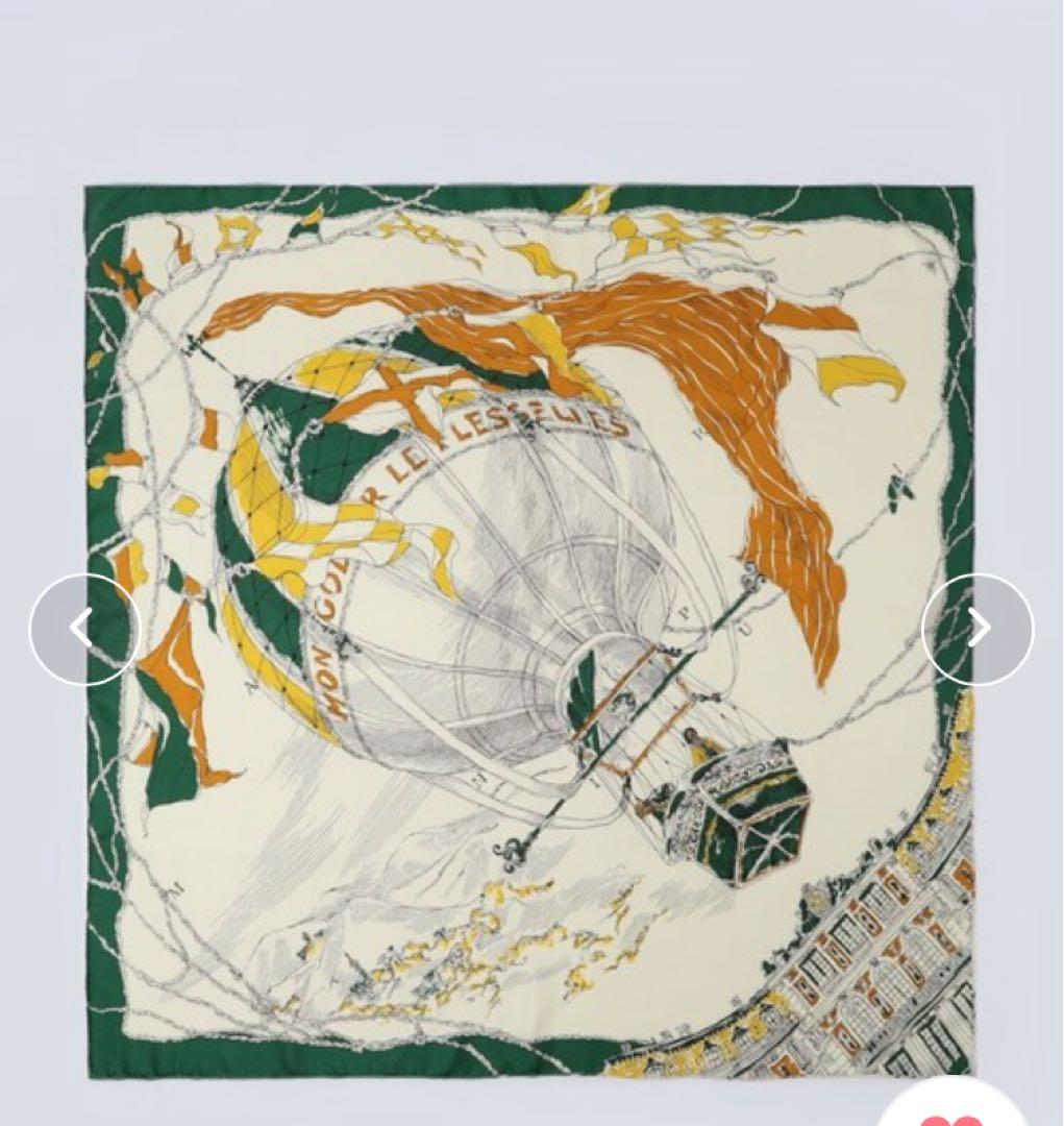 manipuri BALLON シルクスカーフ　ファッジ掲載