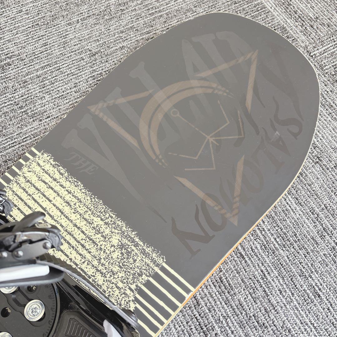 11美品❗️超豪華❗️サロモン メンズスノーボードセット★スノボ150cm+ビン付