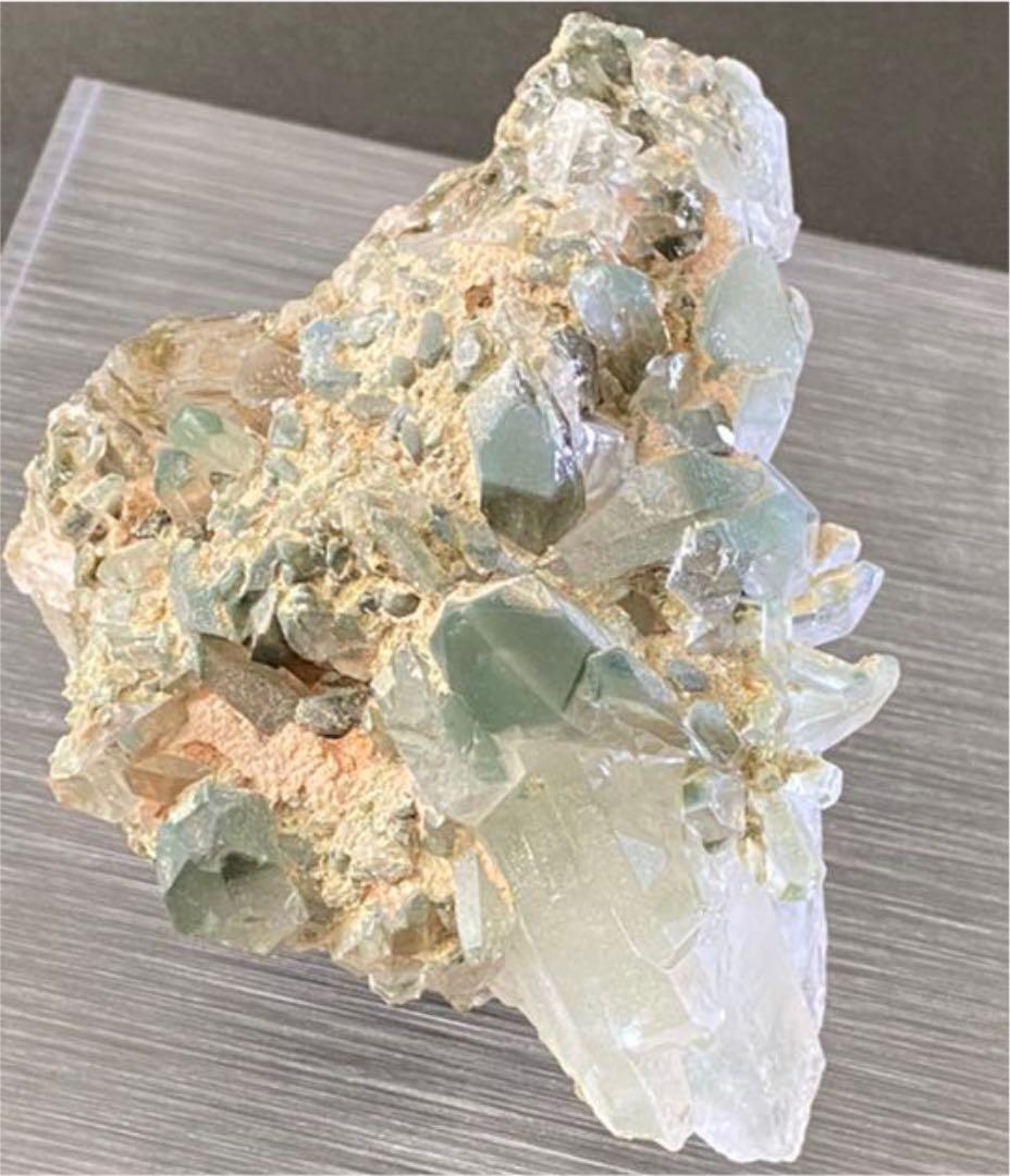 日本初上陸？☆コロンビア セレニアデルペリハ産 クローライト水晶クラスター①