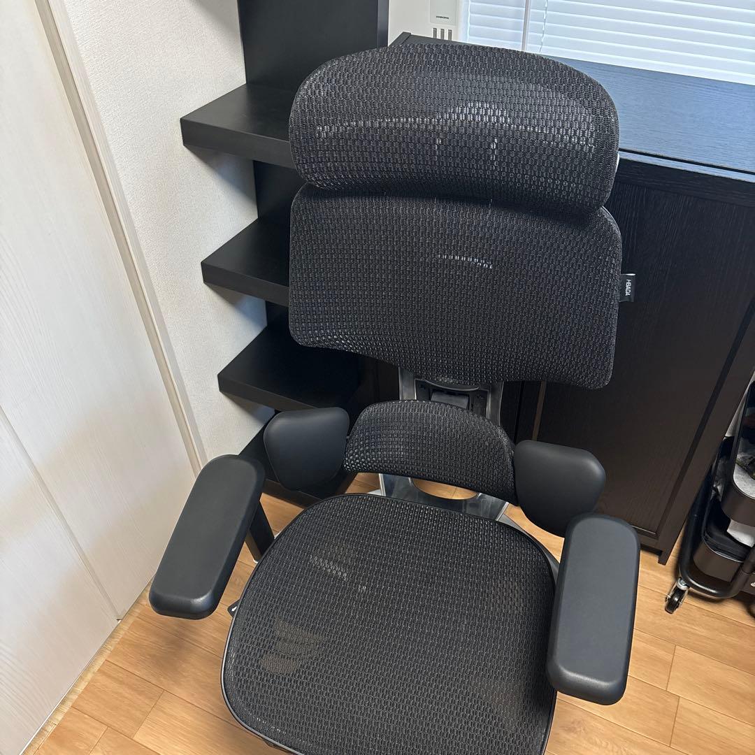 【美品 組立て済】Hbada E3 Ultra黒 人間工学 オフィスチェア 椅子