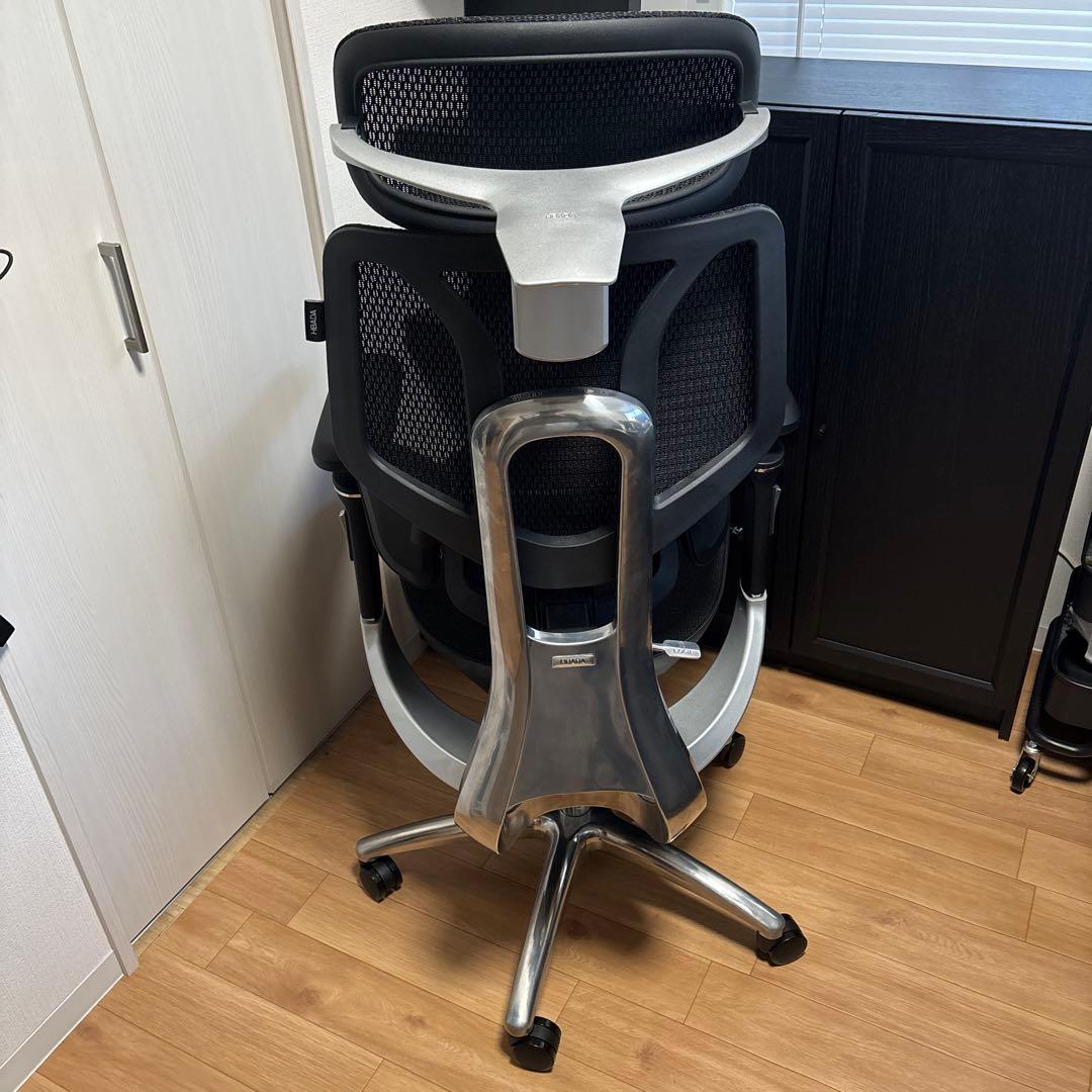 【美品 組立て済】Hbada E3 Ultra黒 人間工学 オフィスチェア 椅子