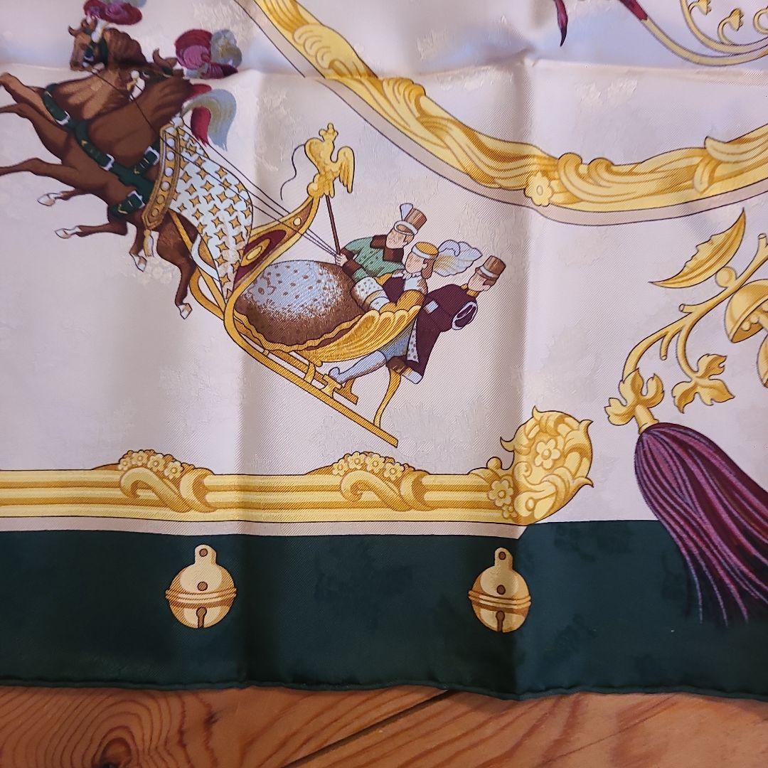 エルメススカーフ 馬車のデザイン