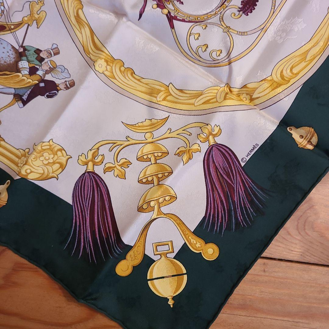 エルメススカーフ 馬車のデザイン