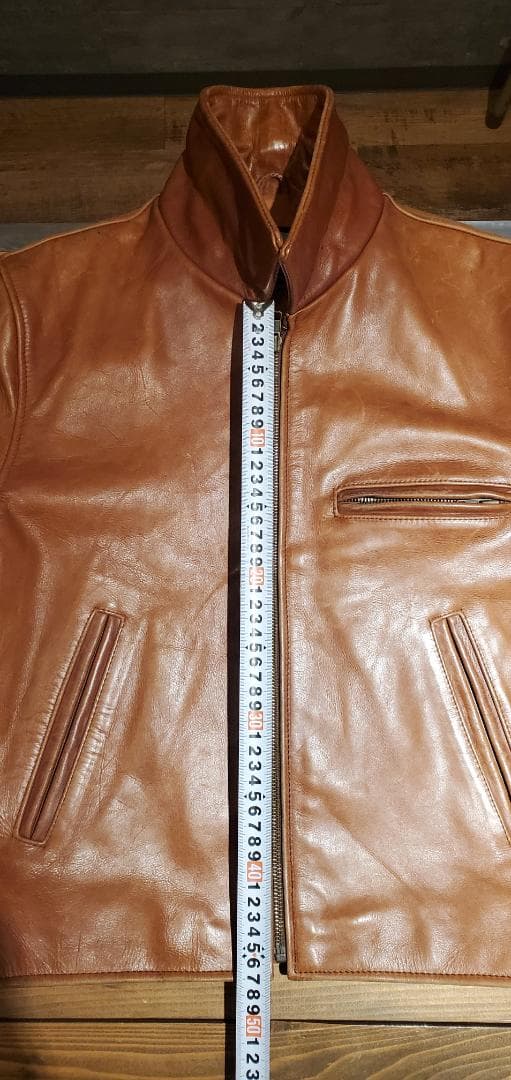 革ジャン　バイカー　シングル　ヴィンテージ