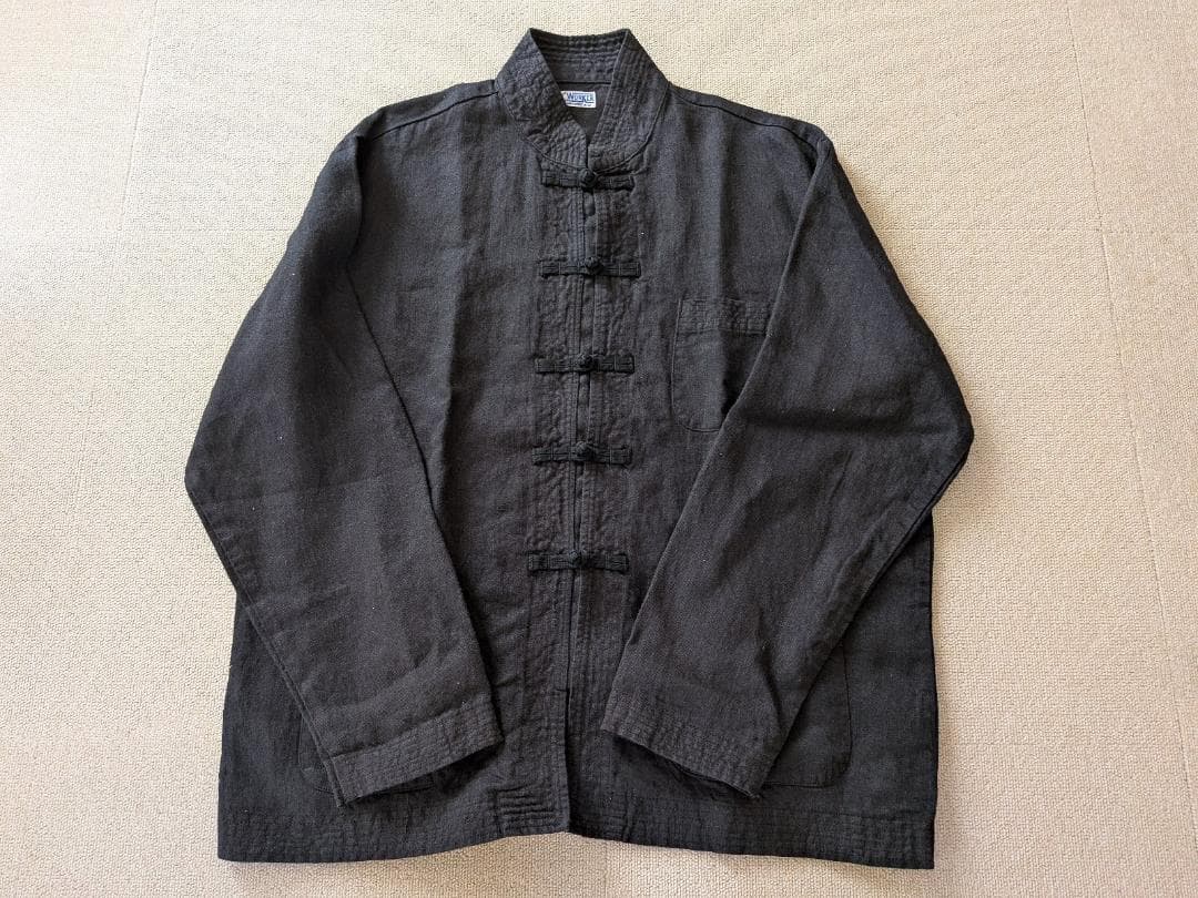 ファインクリーク シーワークス 長袖 チャイナ ジャケット ワーク シャツ 44