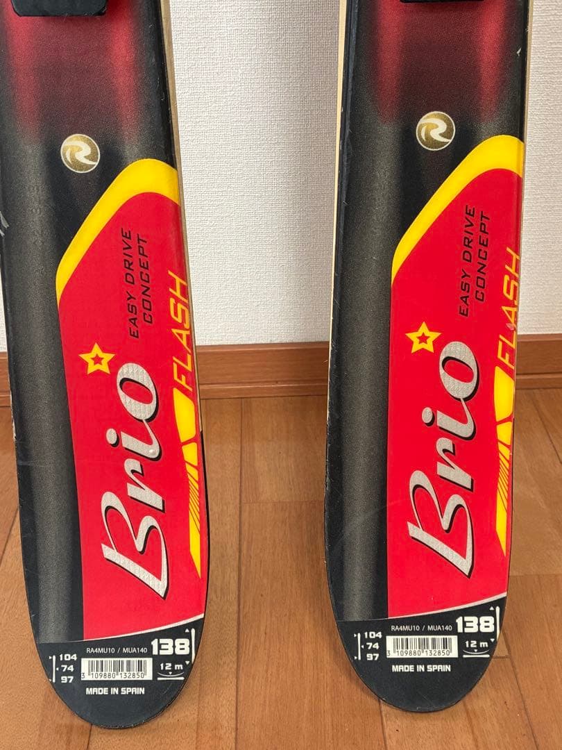 ROSSIGNOL ショートスキー板 138cm