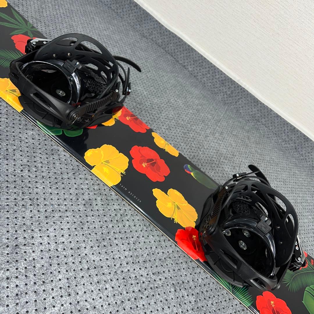 ２回使用 141cm SLQ UTOPIA FLAT×バイン SLQ SMサイズ