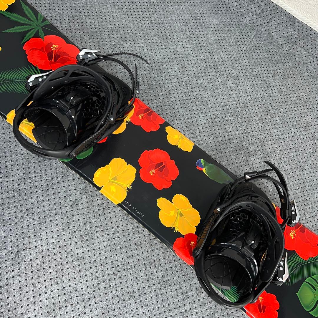 ２回使用 141cm SLQ UTOPIA FLAT×バイン SLQ SMサイズ