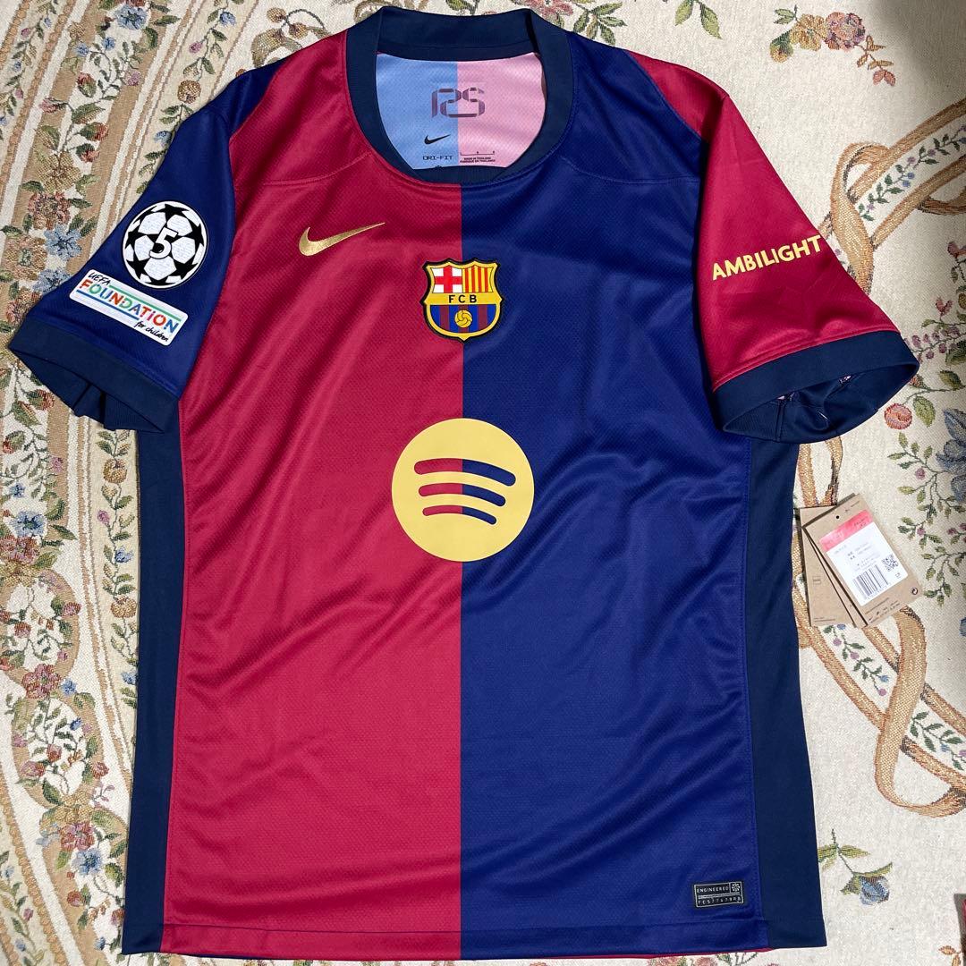 【新品タグ付正規品】バルセロナ 24-25 ラミンヤマル ユニフォーム レプリカ