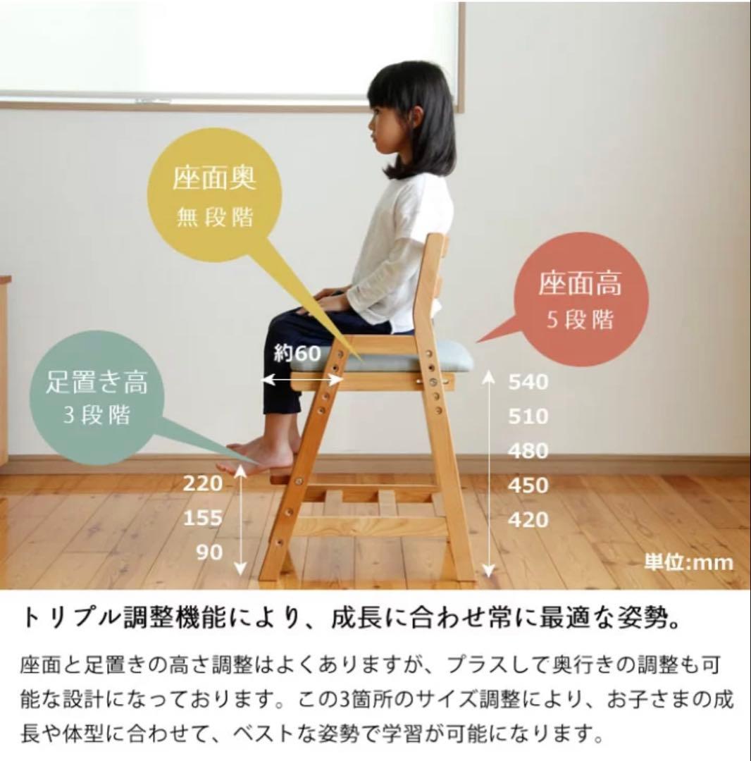 【堀田木工所】学習机＆ワゴン＆椅子＆【KOISUMI】LEDデスクライト