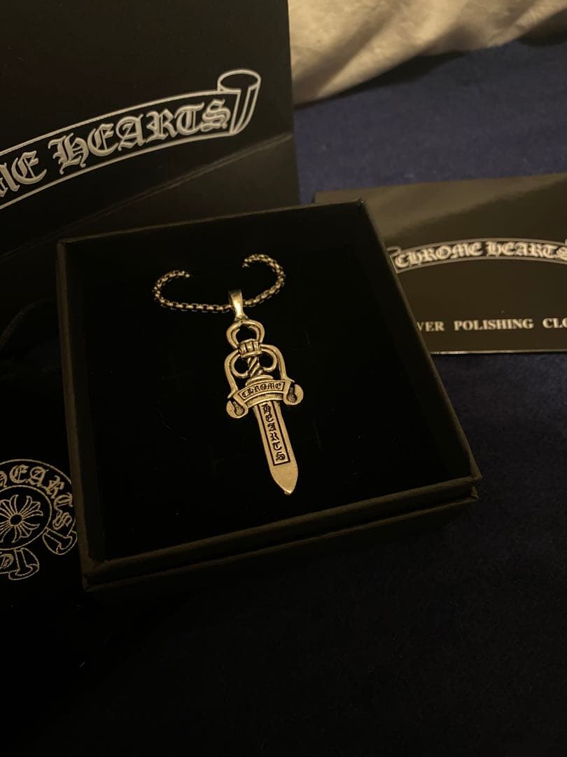 【新品】クロムハーツダガーネックレス