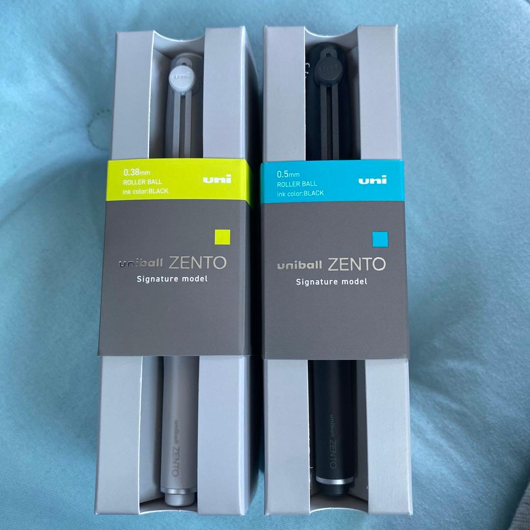 Uniball zento ユニボール　ゼント シグニチャーモデル　2本セット