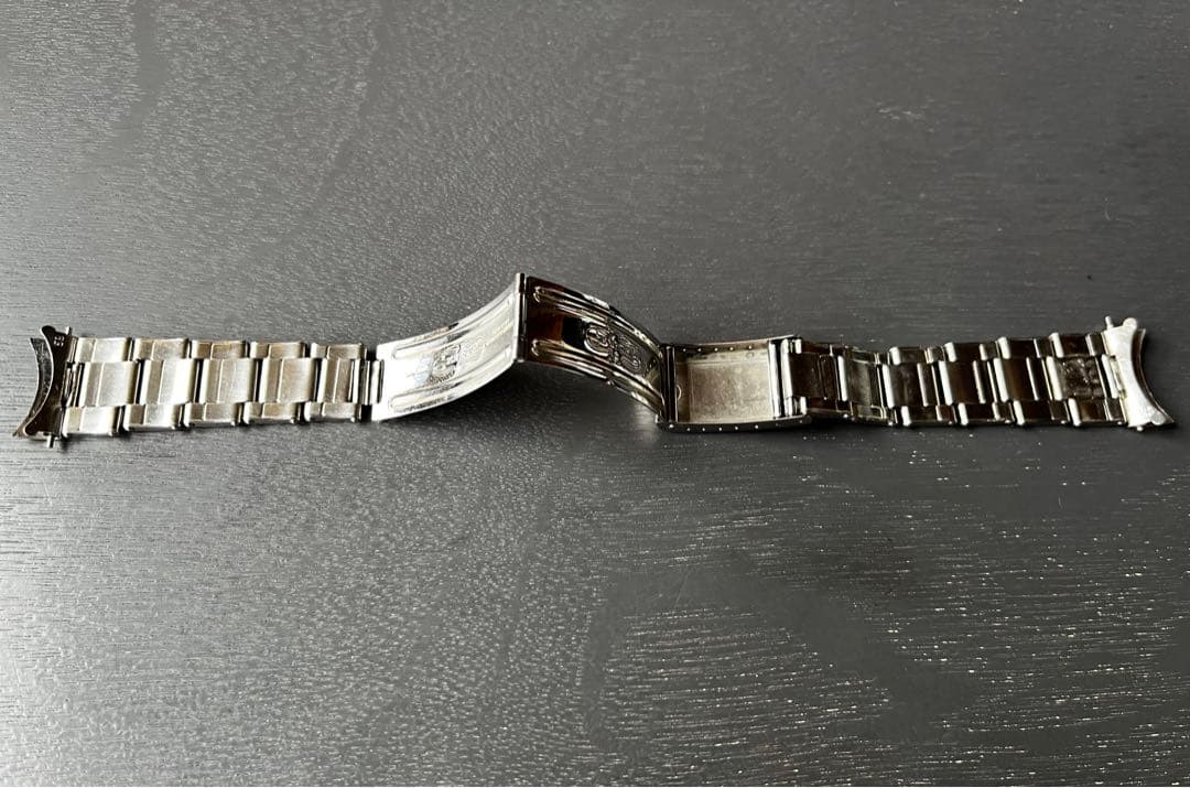 ロレックス純正品 デベソバックル リベットブレス 20mm