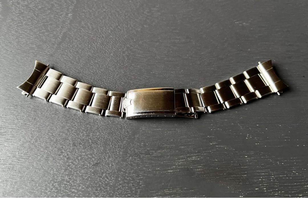 ロレックス純正品 デベソバックル リベットブレス 20mm