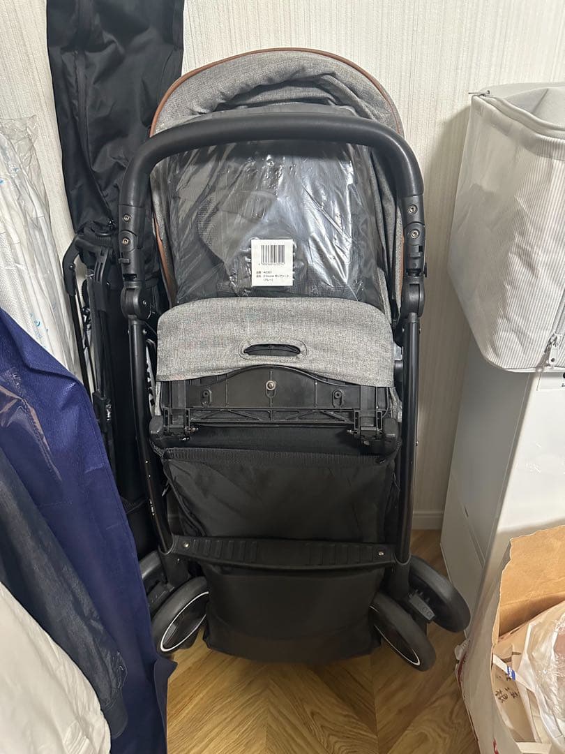 Nyaa様KATOJI ベビーカー グレー 折りたたみ 2-Seater