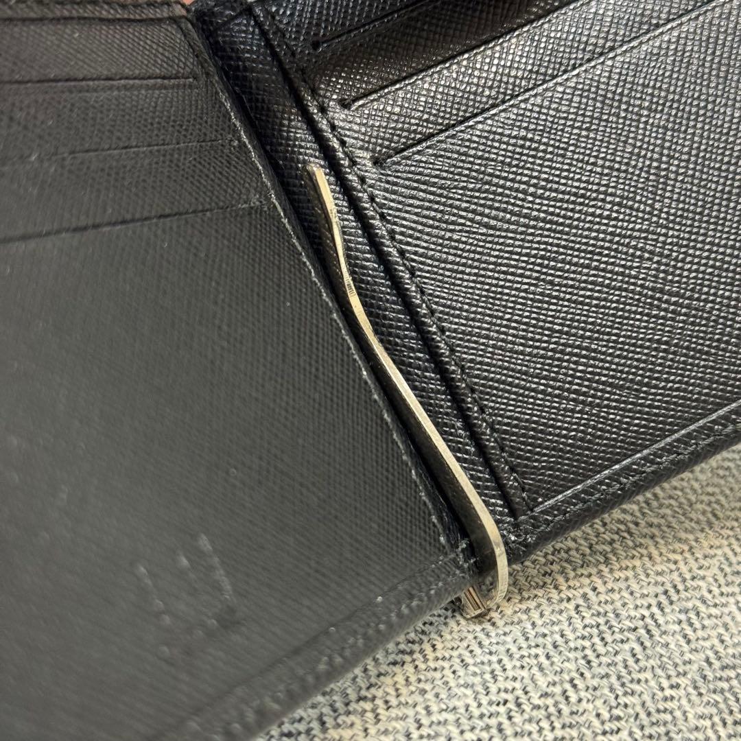 dunhill ダンヒル マネークリップ サフィアーノレザー