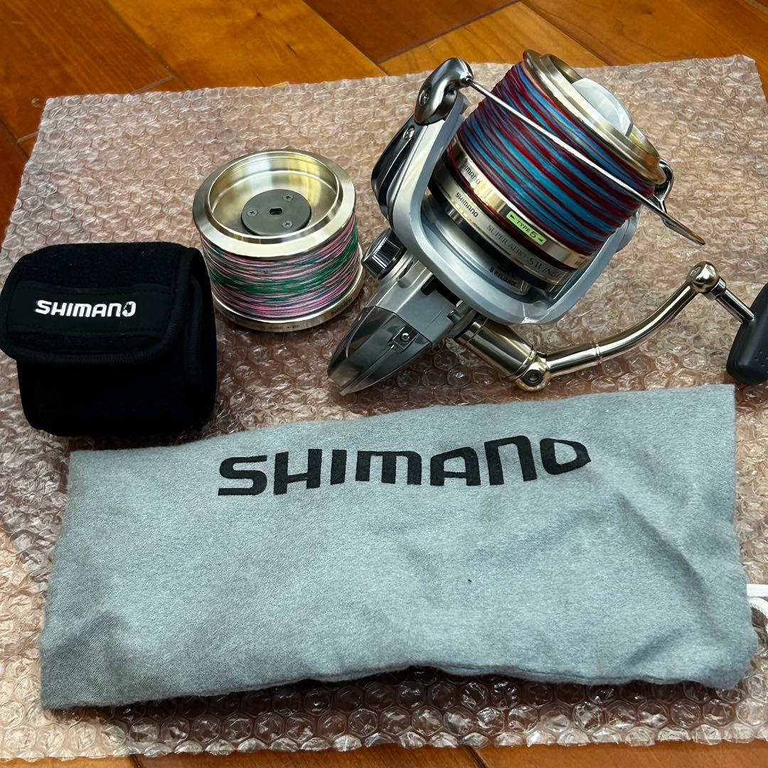 シマノ スーパーエアロ スイングキャスト XT 替スプール付き