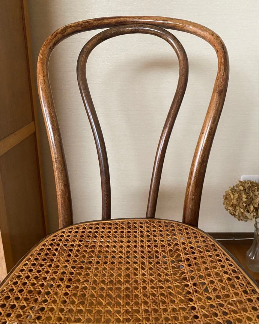 【送料込み】THONETラタンアンティークチェア