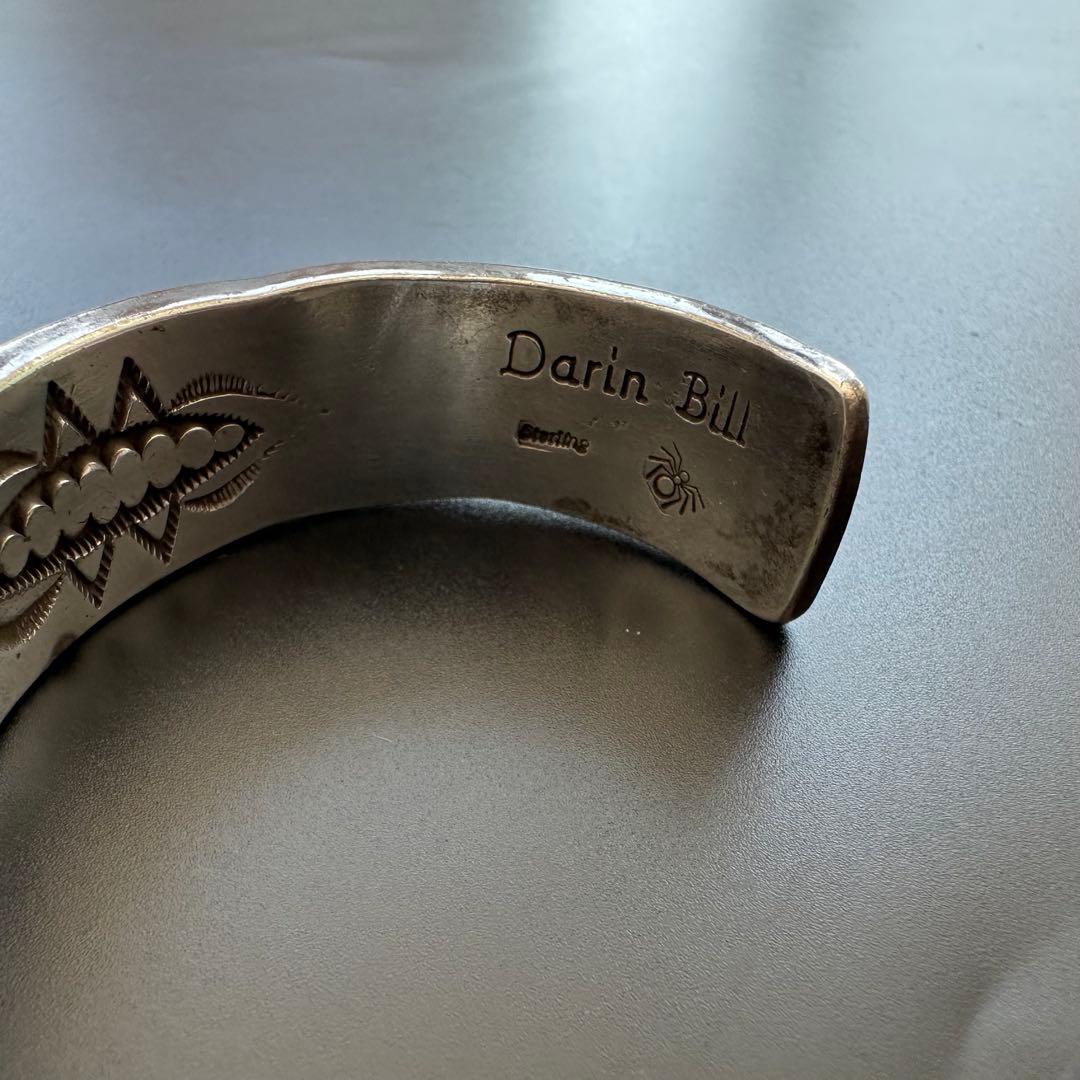 Navajo Darin Bill ヘビーゲージ バングル スタンプワーク