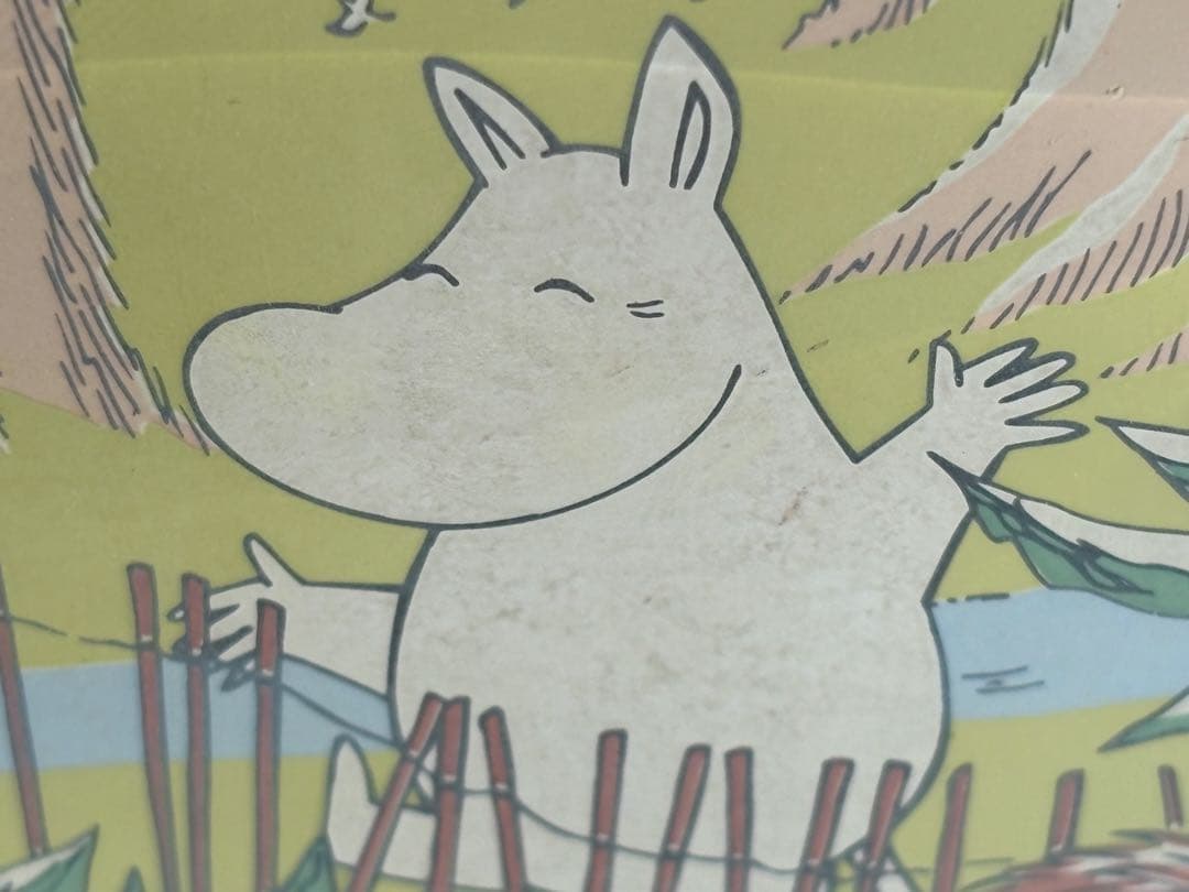 ムーミンママ，ムーミン　ガラスカード